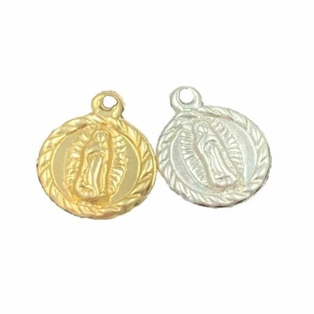 Lady of Guadalupe Charm Gold Filled or Sterling Silver
