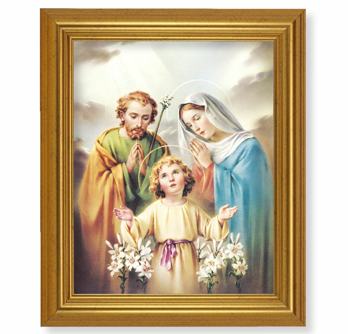 holy family framed picture