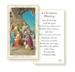 A Christmas Blessing Holy Card - 100 Pack