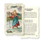 Saint Christopher Prayer Card - 50 Pack