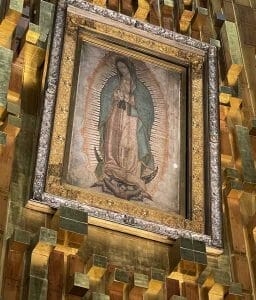 Tilda of our Lady of Guadalupe Juan Diego